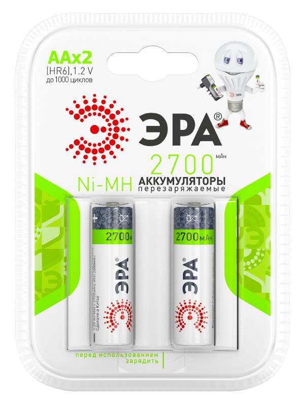 Аккумулятор  HR6-2BL 2700mAh (20/240/6000) (AA)