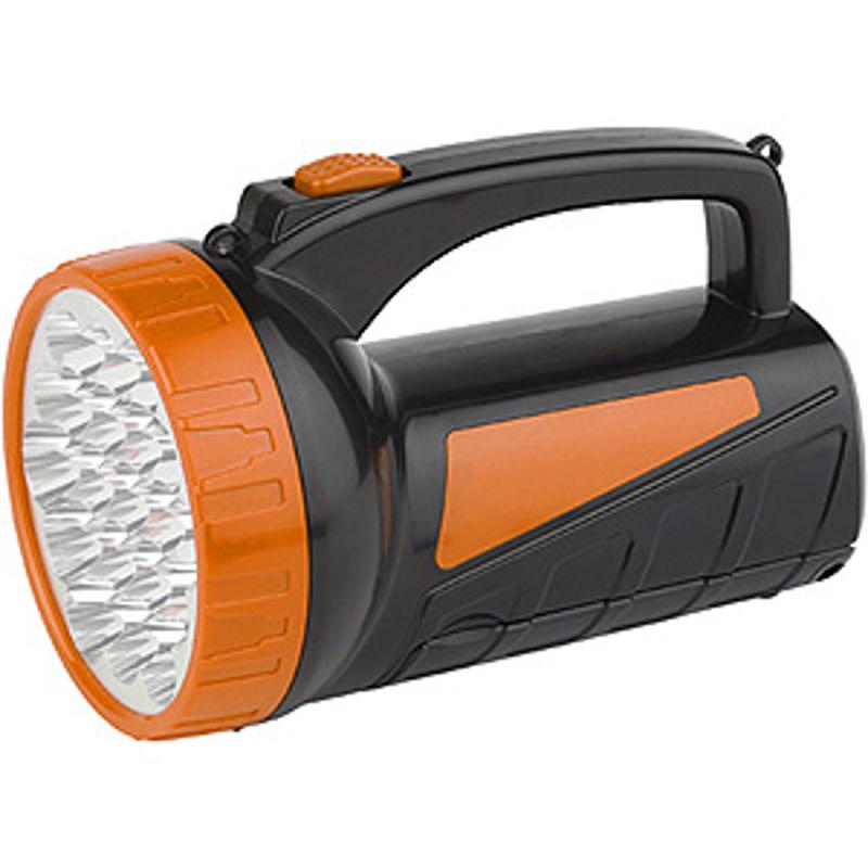 Фонарь прожекторный  19хLED + 18хLED аккумулятор 4V2Ah 220В TSP19