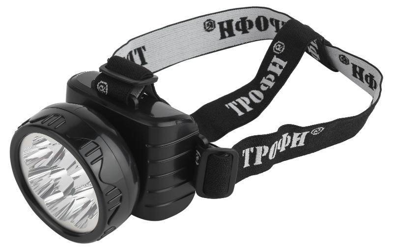 Фонарь светодиодный налобный TG9 4V0.9Ah, 9xLED, ЗУ 220V, карт (25/50/600)