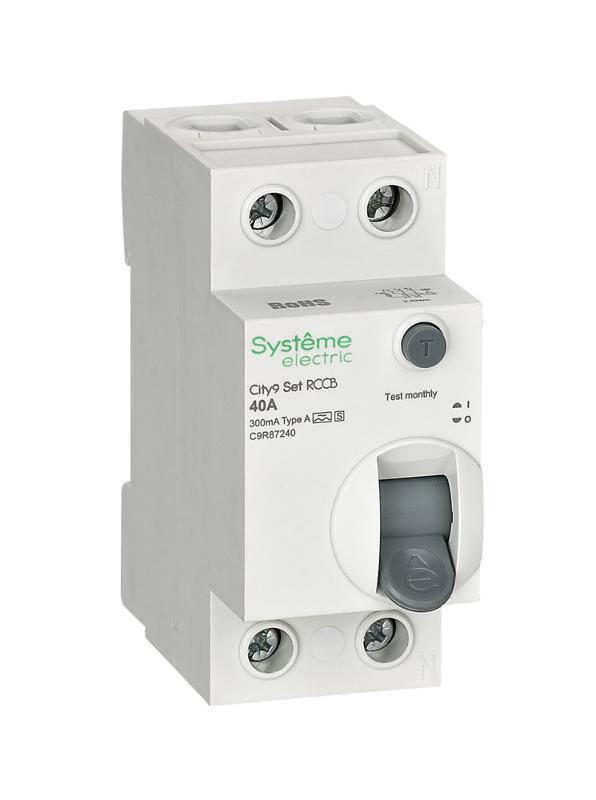 City9 Set ВДТ 40А 2P 300мА A-S 230В