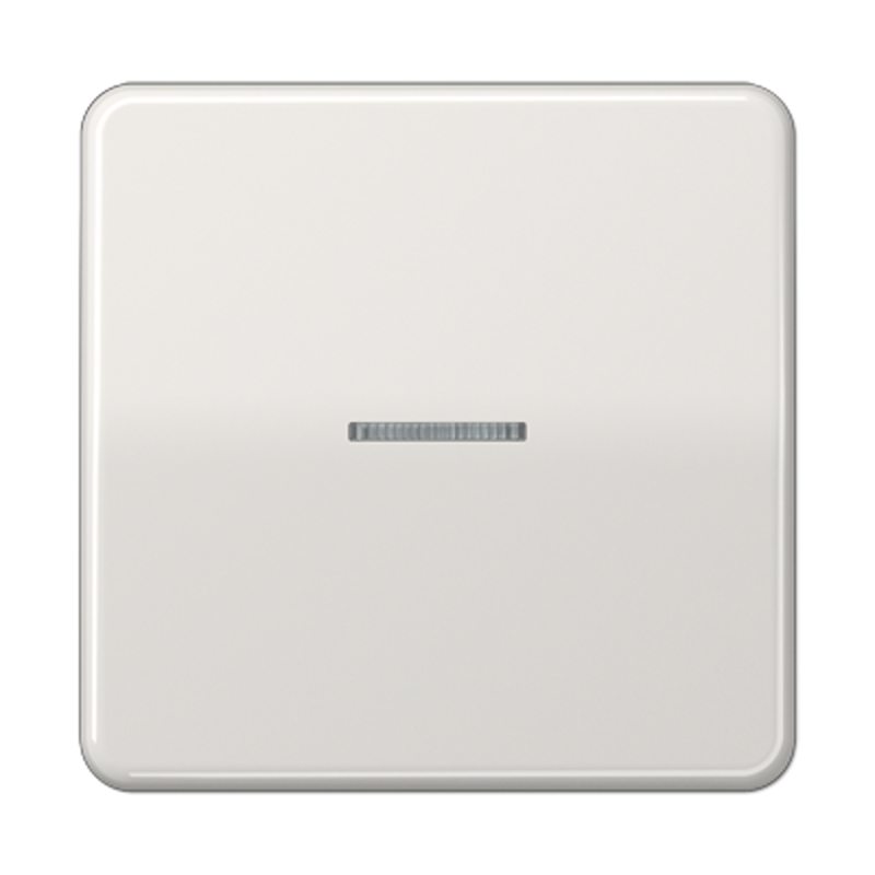 Клавиша для KNX кнопки, 1 группа с окошком; дюропласт; светло-серый
