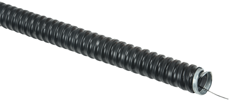 ELASTA Металлорукав МПГнг-LS-22 с протяжкой/зондом (20м)