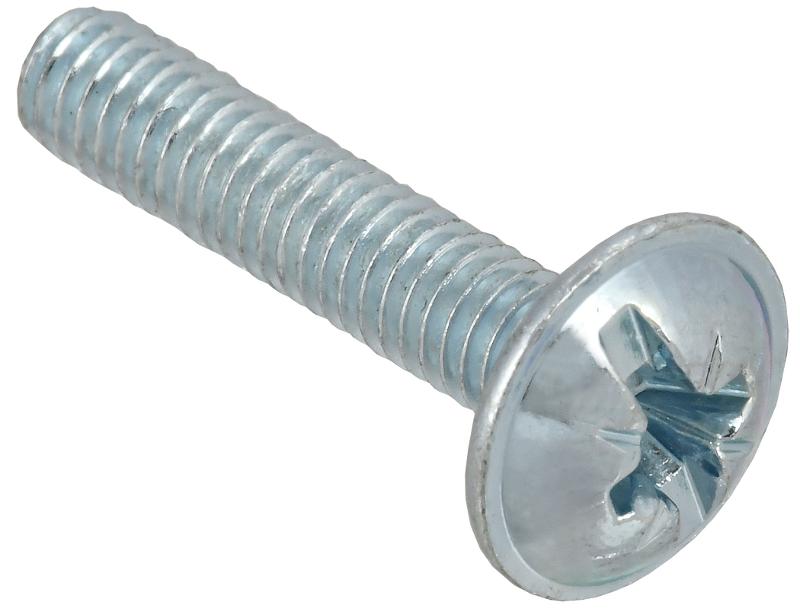 Винт с прессш. и крест. шлиц. DIN 967 М6х30