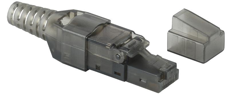 Разъём RJ-45 UTP для кабеля кат.6 полевая заделка