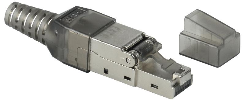 Разъём RJ-45 FTP для кабеля кат.6A полевая заделка