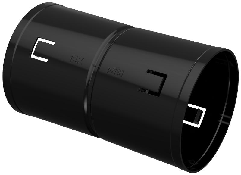 Муфта соединительная для двустенной трубы d=110мм IEK   CTA12D-M110-K02-R