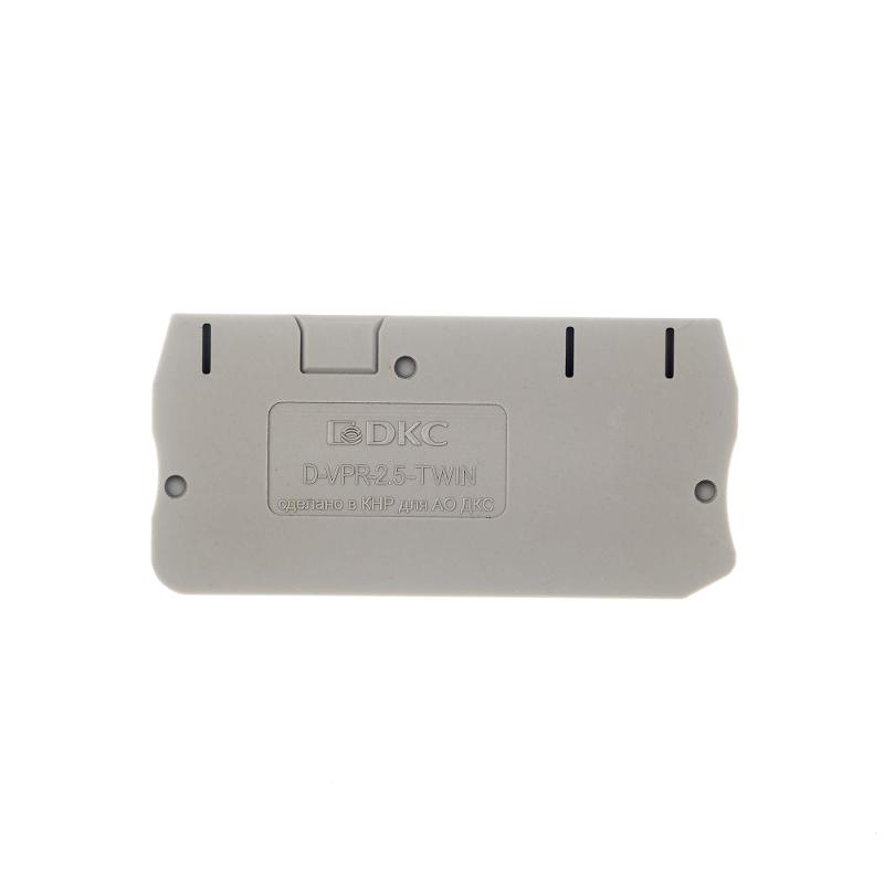 Изолятор торцевой для клеммы VPR-2.5-TWIN-1P