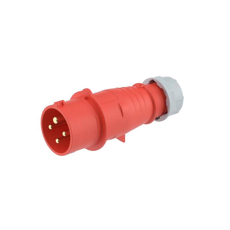 Вилка кабельная IP44 16A 3P+E 400V