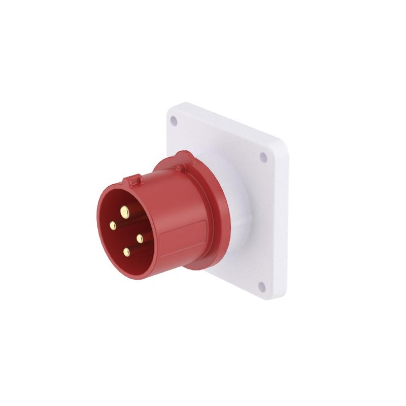 Вилка скрытой установки IP44 16A 3P+E 400В
