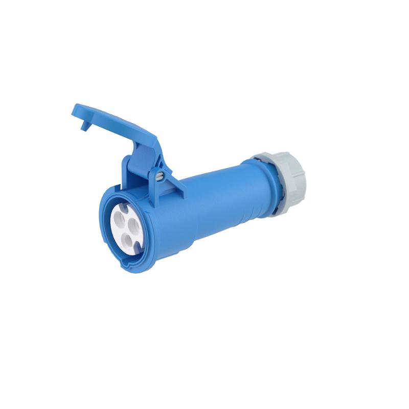 Розетка кабельная IP44 16A 2P+E 230V