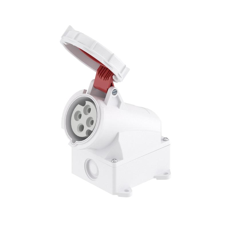 Розетка наружной установки IP67 63A 3P+E 400V
