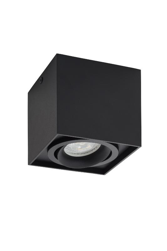 Светильник светодиодный накладной DK2003-BK IP20, 50Вт, GU10, черный, алюминий
