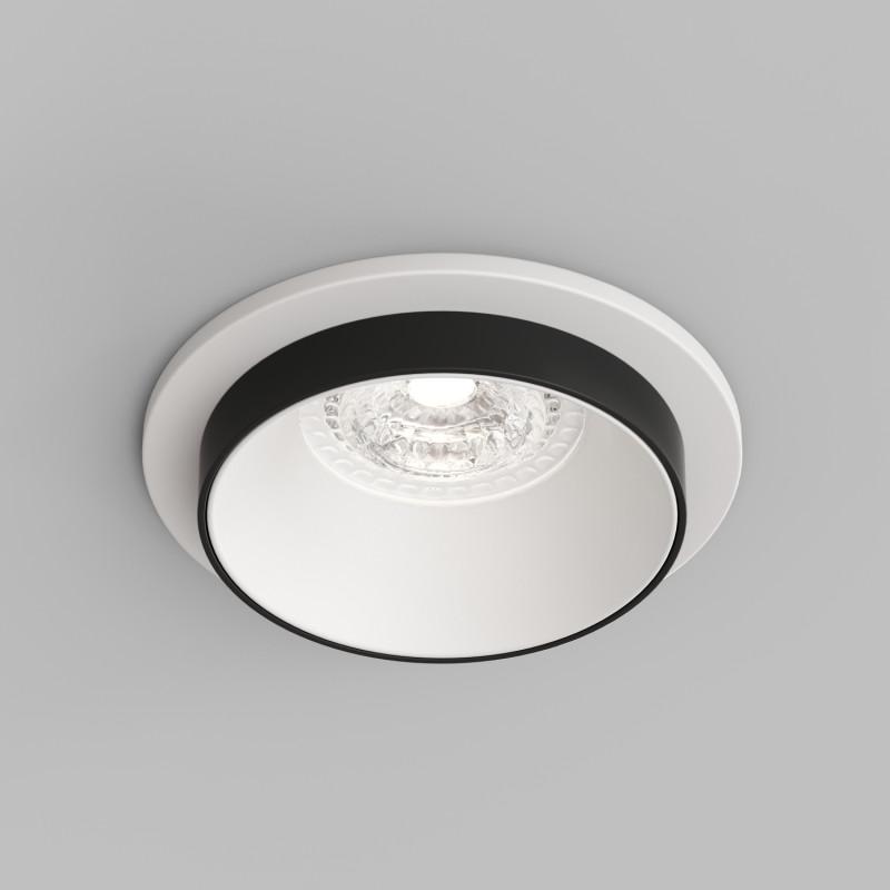 Светильник светодиодный встраиваемый DK2401-BK , IP20, 50Вт, GU10, черный, алюминий