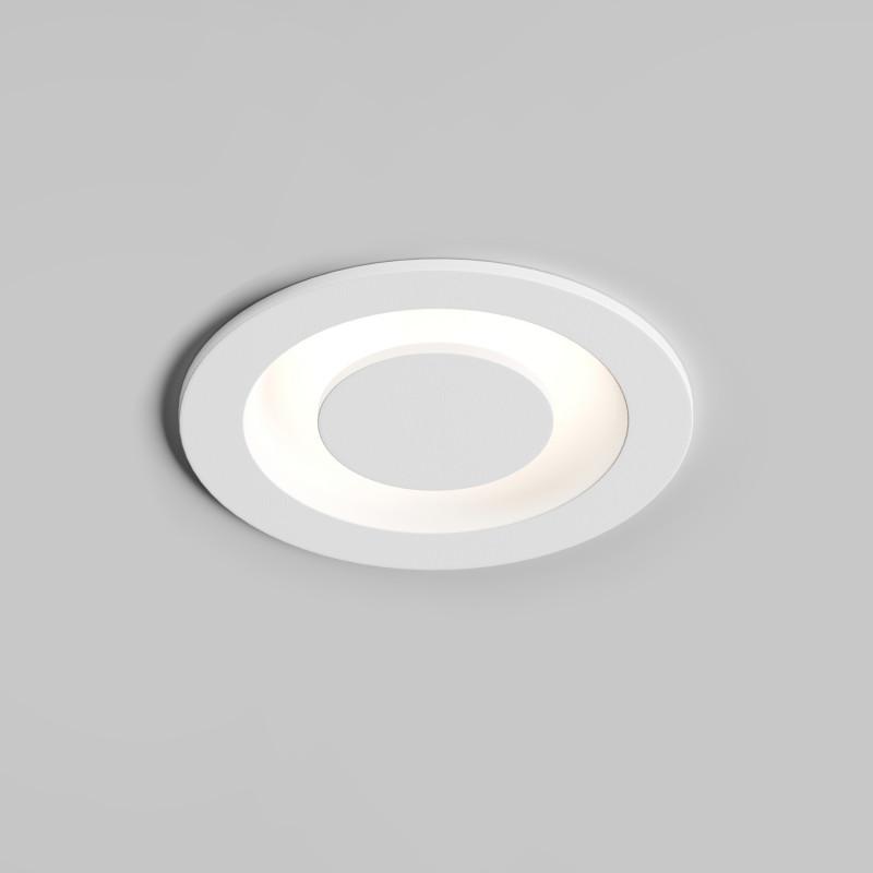 Светильник светодиодный встраиваемый DK2500-WH , IP20, 5Вт, LED 3000, белый/белый, алюминий/акрил