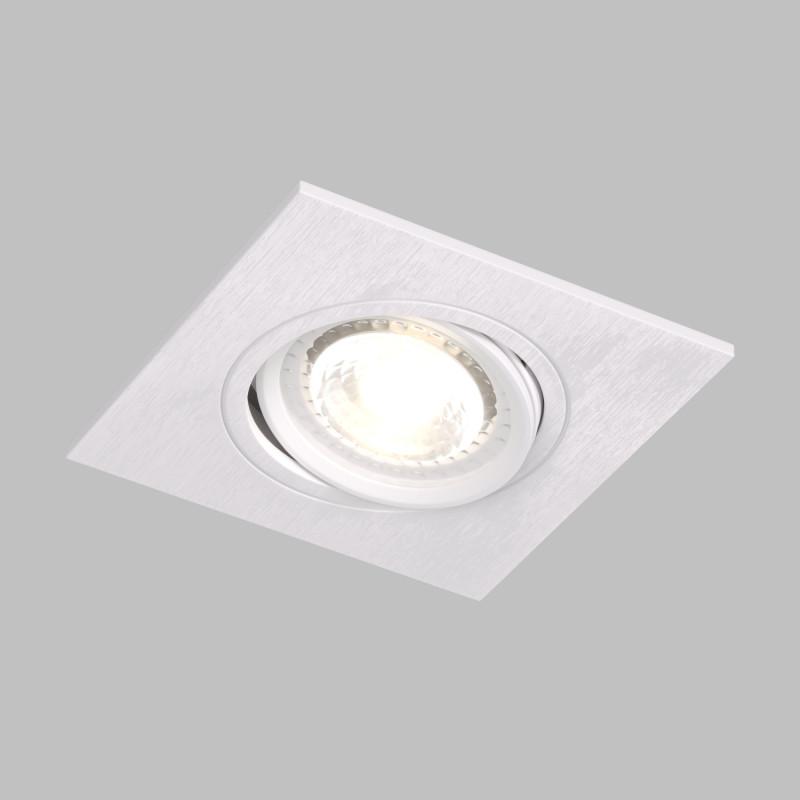 Светильник светодиодный встраиваемый DK3021-WH , IP20, 10Вт, GU5.3, LED, белый, пластик