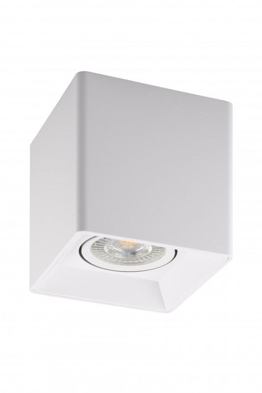 Светильник светодиодный накладной DK3030-WH IP20, 10Вт, GU5.3, LED, белый, пластик