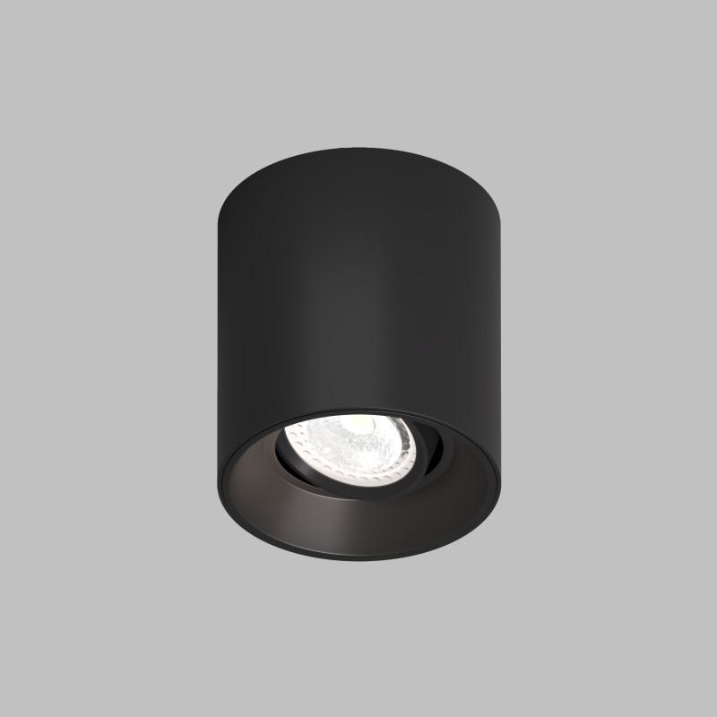 Светильник светодиодный накладной DK3040-BK IP20, 10Вт, GU5.3, LED, черный, пластик