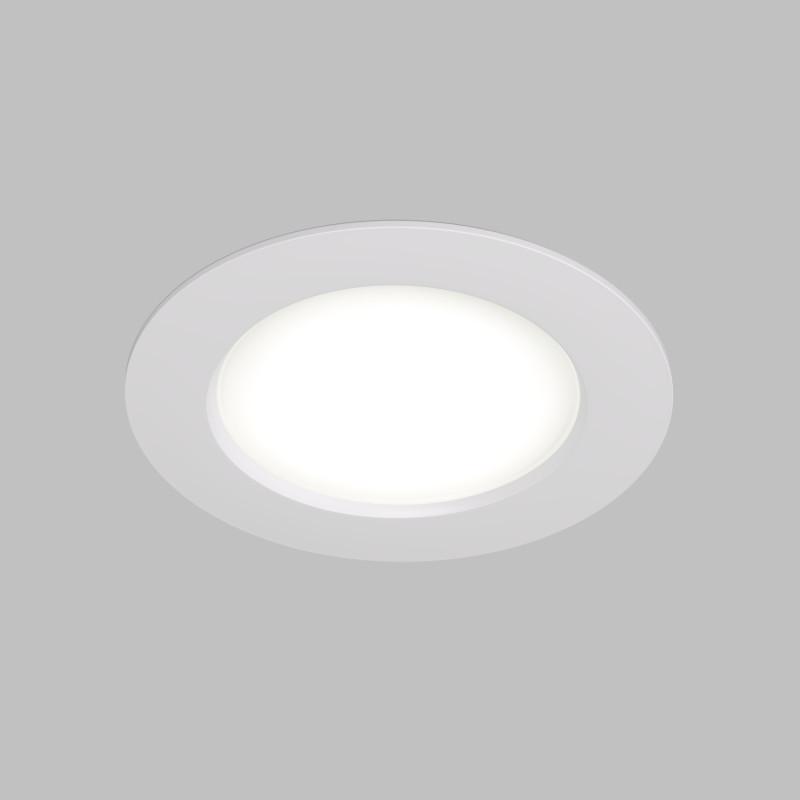 Светильник светодиодный встраиваемый DK3047-WH IP20, 5Вт, LED, белый, пластик