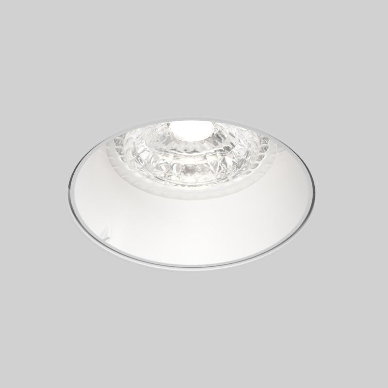 Светильник светодиодный встраиваемый DK3055-WH , IP20, 10Вт, GU5.3, LED, белый, пластик