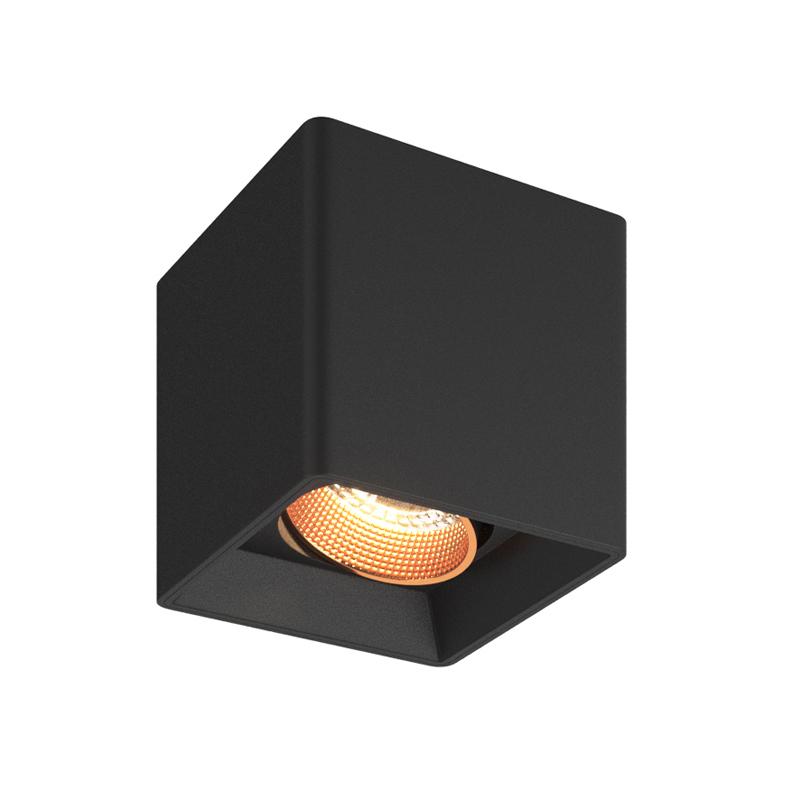 Светильник светодиодный накладной DK3080-BBR , IP20, 10Вт, GU5.3, LED, черный/бронзовый, пластик