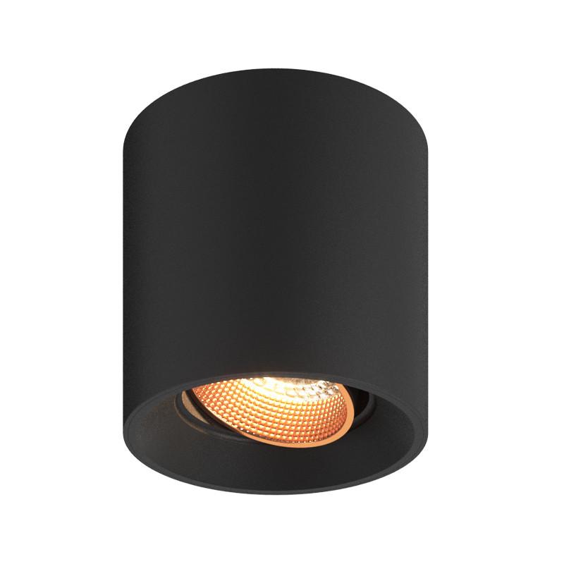 Светильник светодиодный накладной DK3090-BBR , IP20, 10Вт, GU5.3, LED, черный/бронзовый, пластик