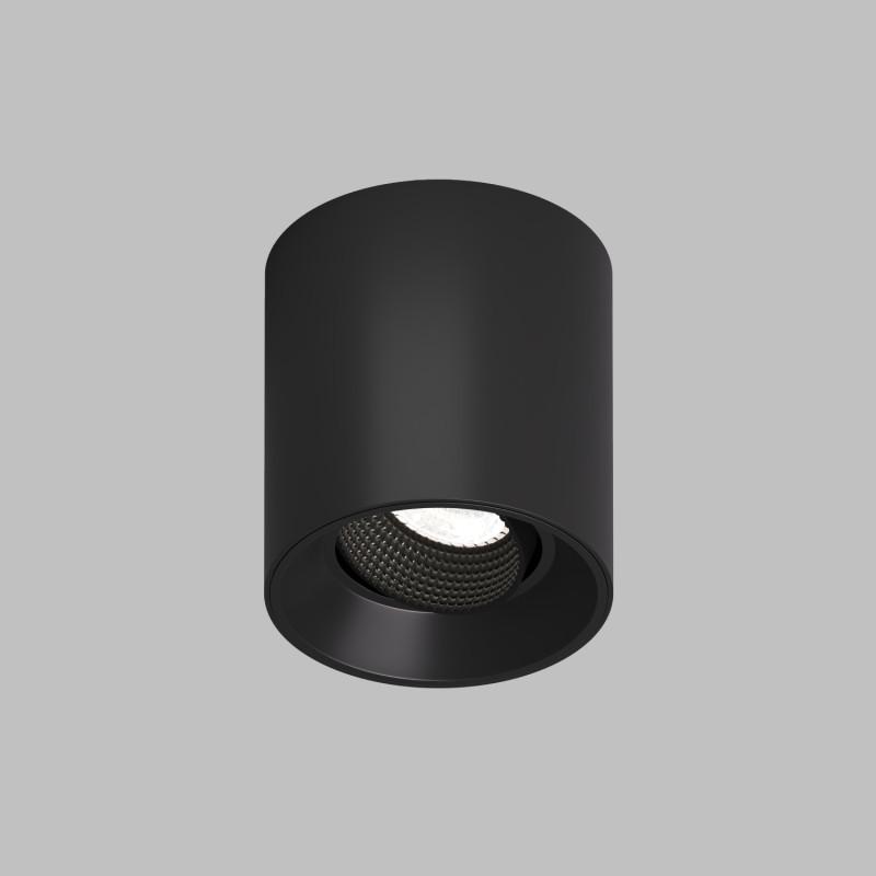 Светильник светодиодный накладной DK3090-BK IP20, 10Вт, GU5.3, LED, черный/черный, пластик
