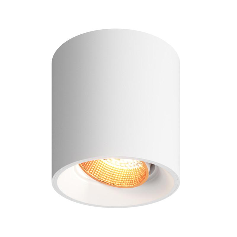 Светильник светодиодный накладной DK3090-WBR , IP20, 10Вт, GU5.3, LED, белый/бронзовый, пластик