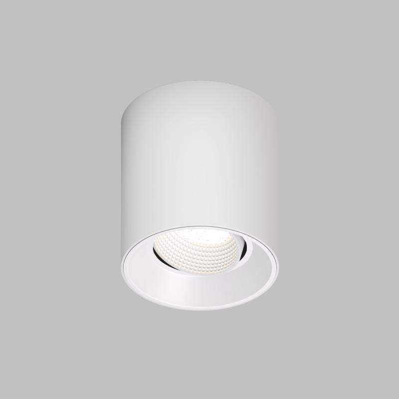 Светильник светодиодный накладной DK3090-WH IP20, 10Вт, GU5.3, LED, белый/белый, пластик
