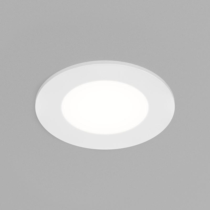 Встраиваемый влагозащищенный светильник, IP65, до 10 Вт, LED, GU5,3, белый DK3101-WH