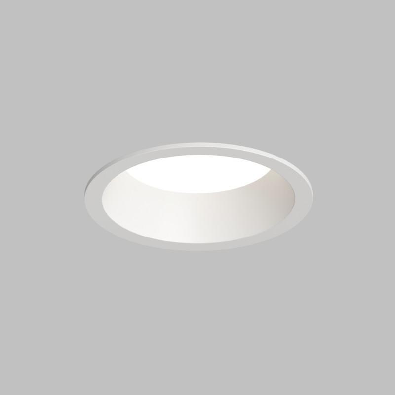 DK3103-WH Встраиваемый влагозащищенный светильник, IP 65, 10 Вт,GU5.3, LED, белый,пластик