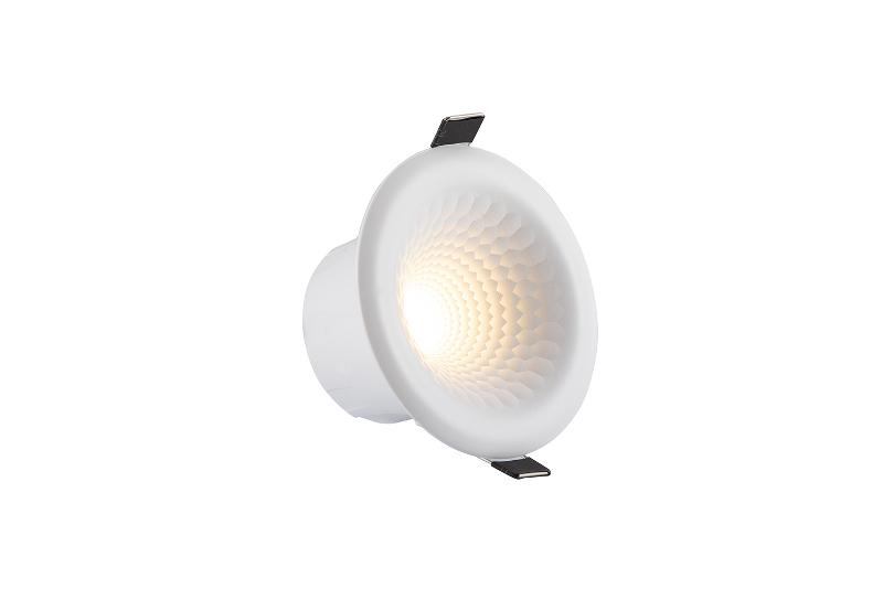 Светильник светодиодный встраиваемый DK3400-WH , IP20, 4Вт, LED, белый, пластик