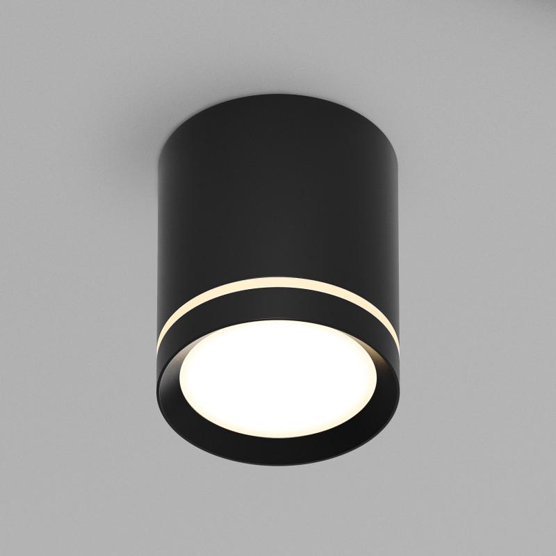 Светильник светодиодный накладной DK4016-BK IP20, 5Вт, LED 3000, черный, алюминий/акрил