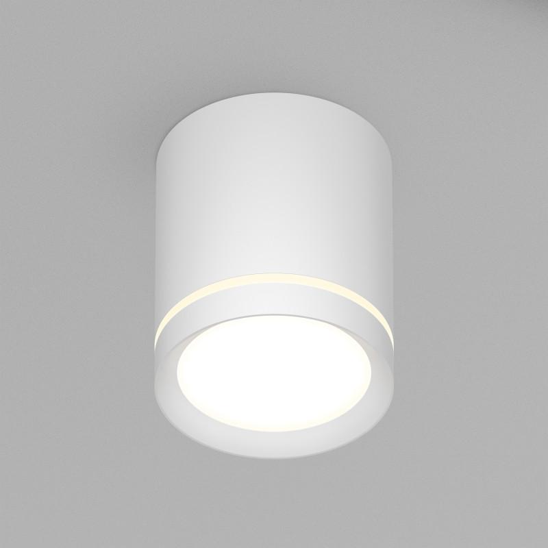 Светильник светодиодный накладной DK4016-WH IP20, 5Вт, LED 3000, белый, алюминий/акрил