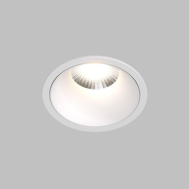 Светильник светодиодный встраиваемый DK4400-WH , IP20, 7Вт, LED 3000, белый, алюминий