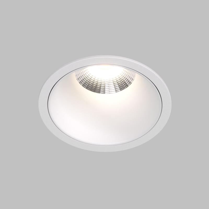 Светильник светодиодный встраиваемый DK4500-WH , IP20, 12Вт, LED 3000, белый, алюминий