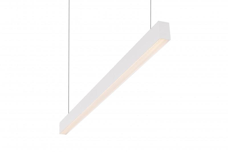 Светильник линейный подвесной DK9123-WH 30W 1250mm 3000K, белый