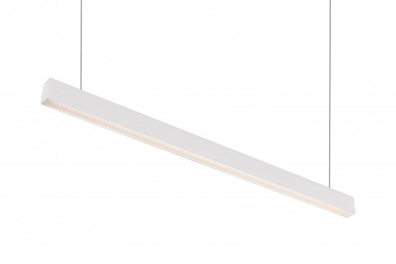 Светильник линейный подвесной DK9253-WH 62W 2500mm 3000K, белый