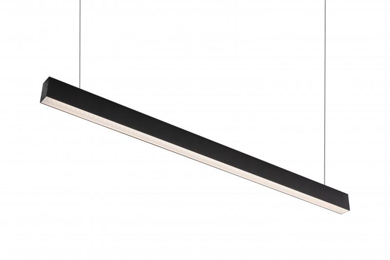 Светильник линейный подвесной DK9303-BK 72W 3000mm 3000K, черный