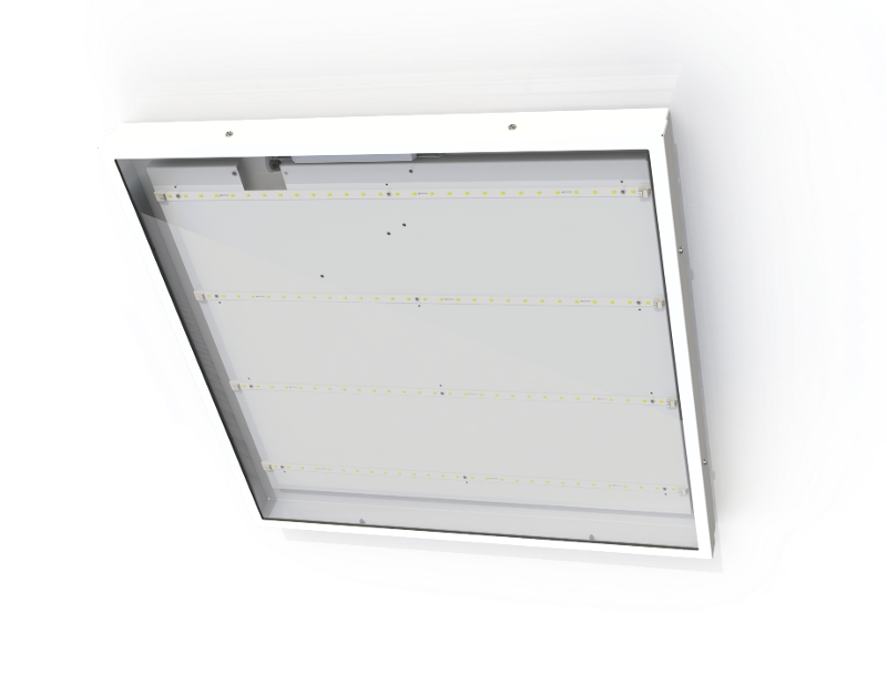 Светильник светодиодный Office Glass 38/5000 opal 5000лм 38Вт 4000K IP65 0.95PF 80Ra Кп<1