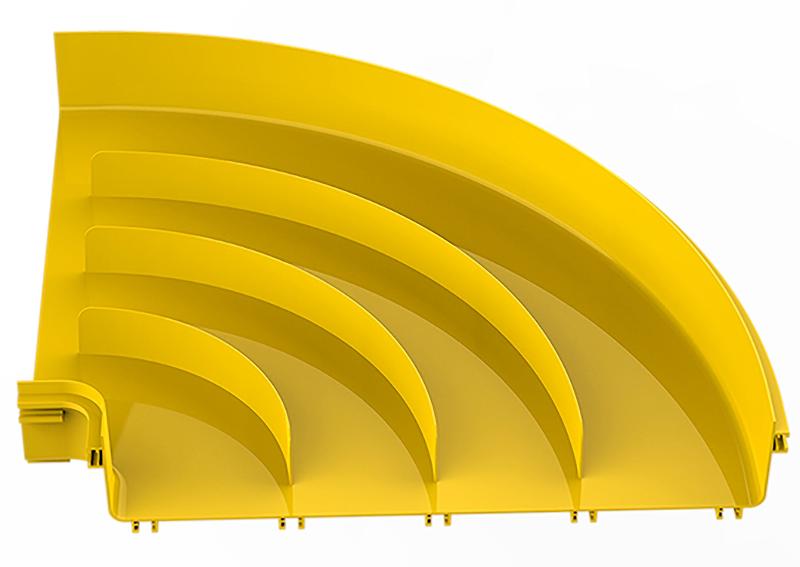 ITK Поворот горизонтальный 90град опт. лотка 600мм