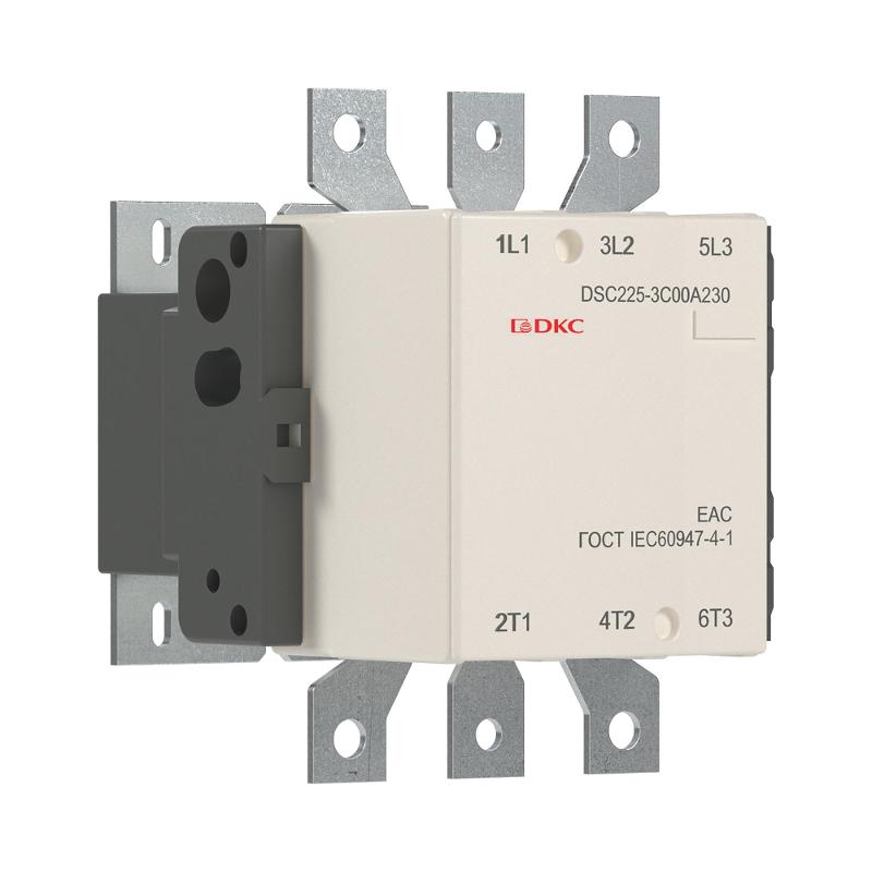 Магнитный контактор DSC225-3C00A230 225А 110кВт (AC3)  кат 220В AC
