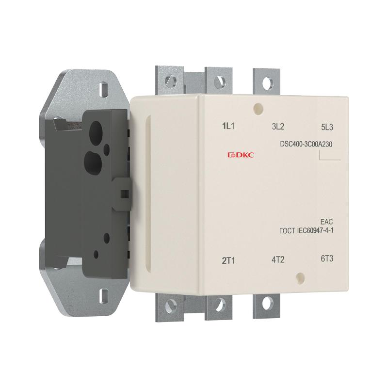 Магнитный контактор DSC400-3C00A230400А 200кВт (AC3) кат 220В AC