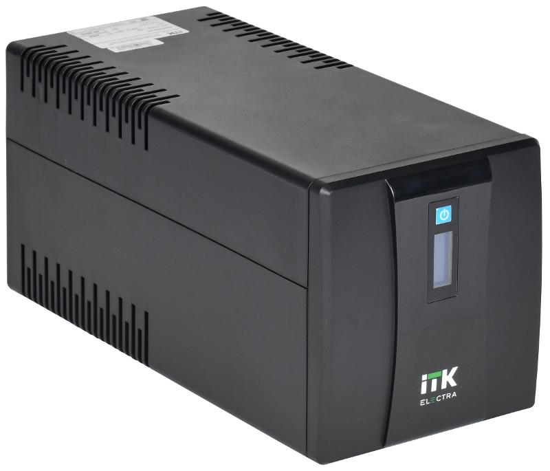 ITK ELECTRA ET ИБП 1,5кВА/900Вт с АКБ 2х9AH USB Schuko