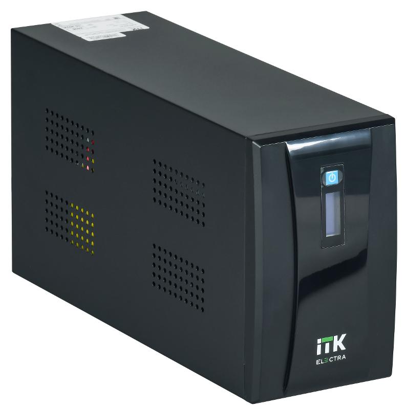 ITK ELECTRA ET ИБП 2кВА/1,2кВт с АКБ 2х9AH USB Schuko