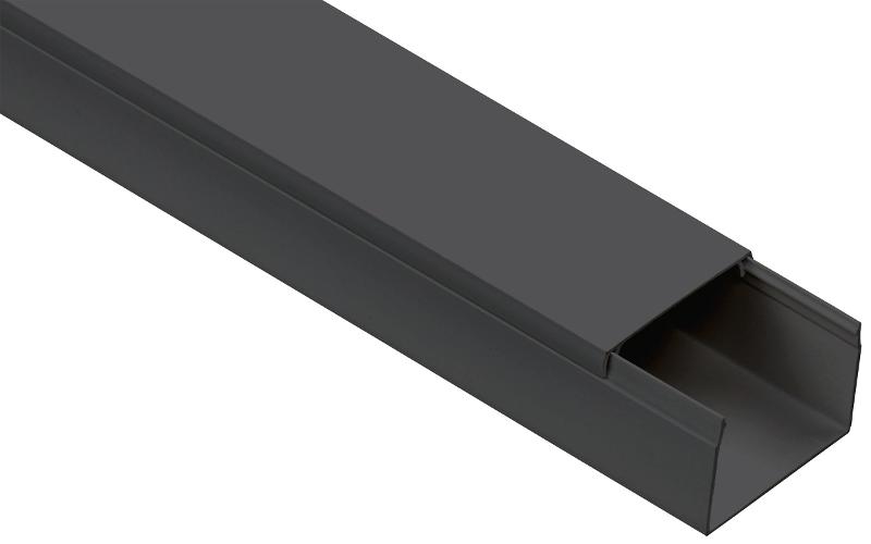 Кабель-канал 60х40 "ЭЛЕКОР" черный (18м)