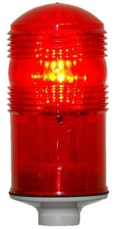 Заградительный огонь «ЗОМ-48LED» >32cd, тип «Б», 30-265V AC/DC, IP65