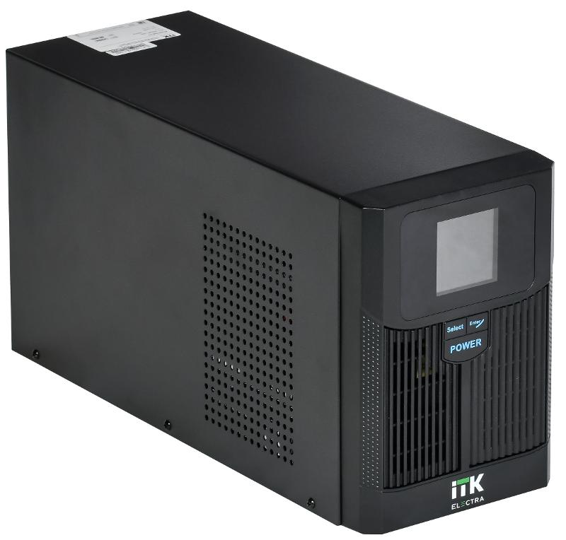 ITK ELECTRA LT ИБП 1кВА/0,8кВт с АКБ 2х7AH USB