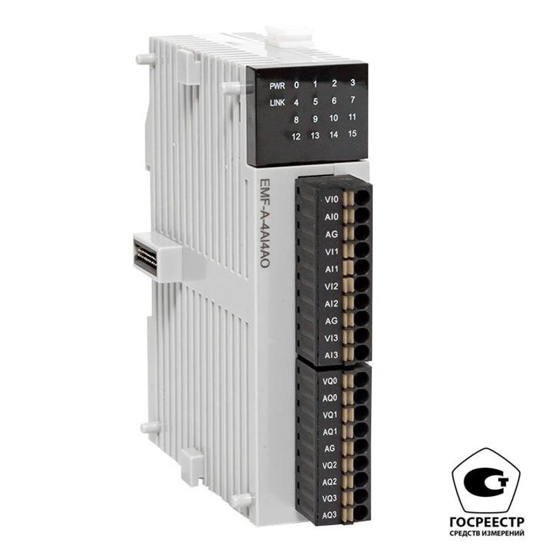 Модуль аналогового в/в EMF 4/4 PRO-Logic (с поверкой)