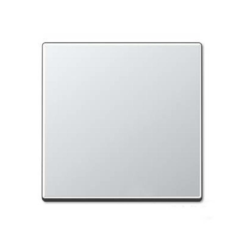 Клавиша для одинарного выключателя; алюминий