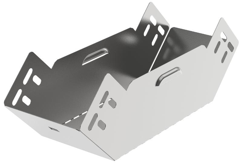 ESCA 3 Поворот верт. внутр. 90град 80х100-0,6